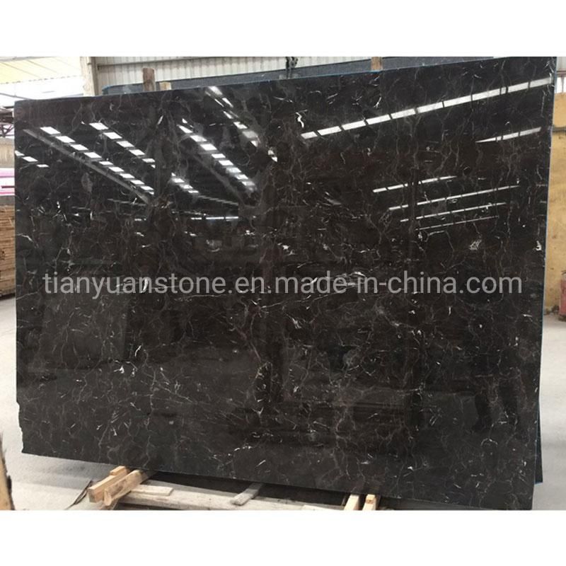 China Natural Marron Emperador Light Brown Stone Marble
