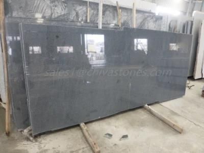 G654 Padang Dark Deep Grey Granite Slabs Flamed/Polished Wall/Floor Tiles