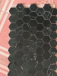 Nero Marquina / High Quality Marble Honeycomb Panel Mosaic