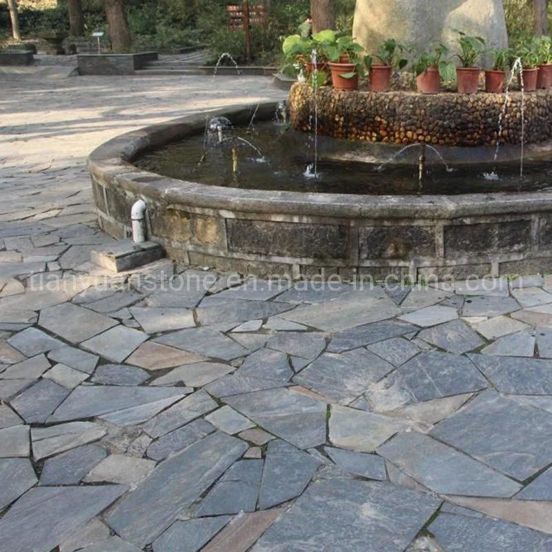 Grey Color Split Surface Slate Natural Stone Veneer, Slate Culture Stone