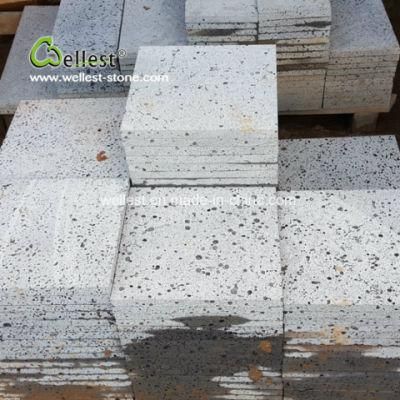 Big Hole Lava Stone Paver, Lava Stone Wall Cladding Tile, Flooring Lava Stone