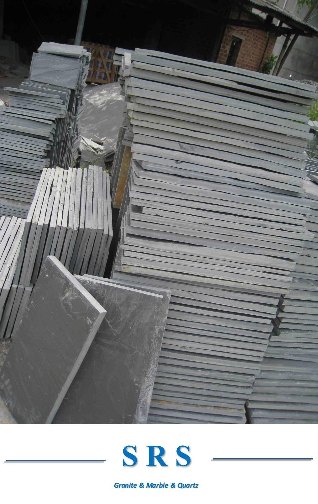 Cheap! Black / Yellow / Green Slate for Roofing, Flooring and Wall