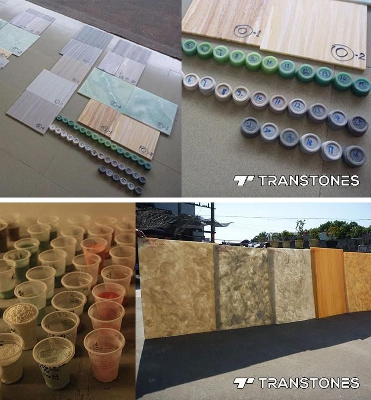 Faux Alabaster Resin Panel Price Onyx Stone Sheet for Reception Desk
