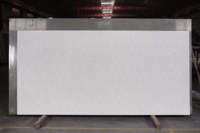 Crastal Polished Surfaces Engineered Quartz Stone. Slab with NSF SGS Certification