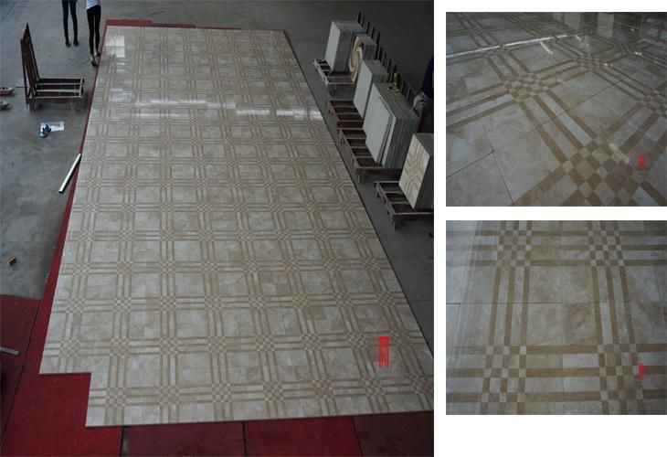 Italy Brand Flagship Store Floor Tile Interior Luxury Design