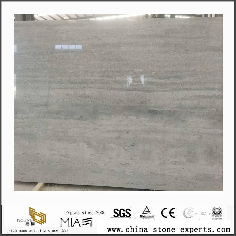China Factory Direct Price Marble Cloudy Grey Timber Vein for Vanitytops/Tabletops/Worktops/Countertops