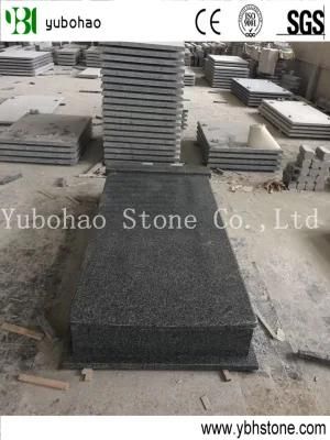 South Africa Black/Polished Granite Headstone for Single (Poland Style)