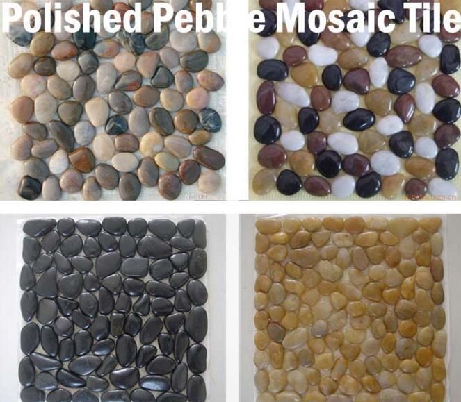High Quality Natural Cobble River Stone Oval River Stone Pebbles