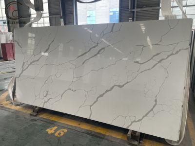 Manufacture Artificial Quartz Stone Countertop Slabs Quartz Largr Slabs