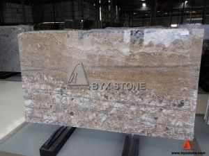 Araras Golden Granite Slab for Flooring &amp; Wall Decoration