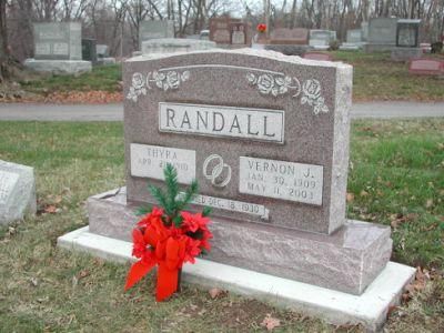 Chinese Granite American Style Headstone with Basement