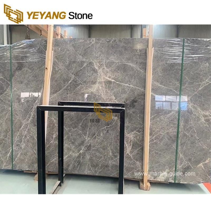 China Emperador Grey Marble Slabs in Stock for Countertop/Kitchen/Bathroom/Sale/Home/Residential Projects