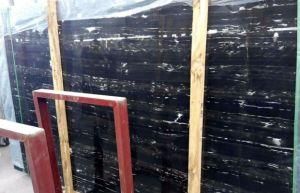 Cheap Chinese Natural Marble Sliver Dragon (Black Marble)