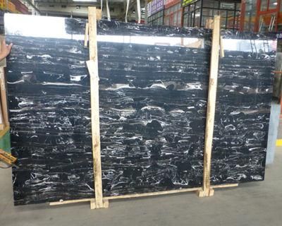 Black/Silver/Dragon Marble/Tiles Slabs Prefab Home Floor Bathroom Worktop Solid Surface