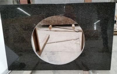 Polished Black Pearl Granite Countertops for Project