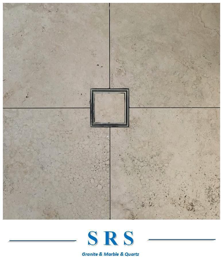 Beige Travertine for Wall/Floor Tiles or Stairs