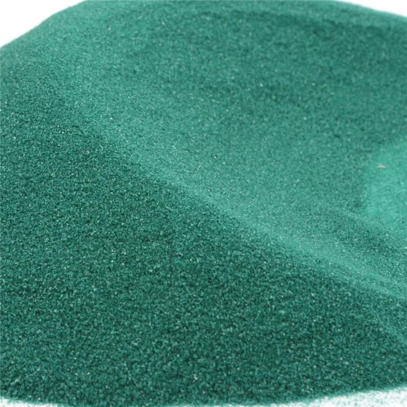 Macaron Green Colored Sand Dyed Sand for Kids Painting