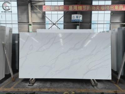 High Quality Artificial Calacatta Quartz Stone Large Quartz Slabs