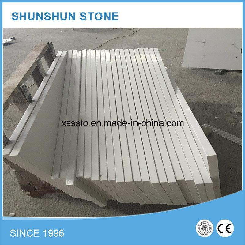 Artificial Stone White Quartz Countertop or Kitchen Countertop