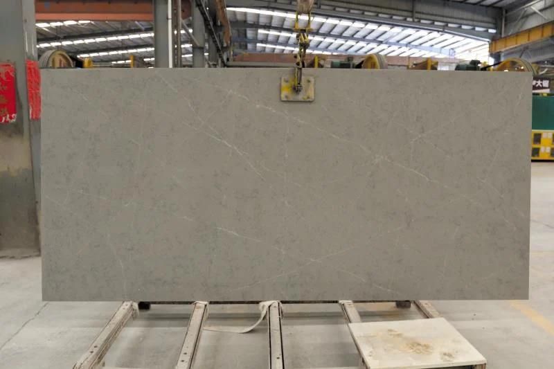 Grey Countertop Bathroom Vanity Kitchen Benchtop Quartz Stone Slab