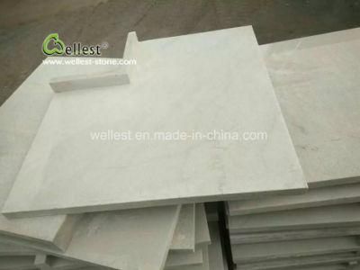 Flamed Quartzite Straight Coping Tile for Swimming Pool Paving