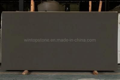 Nice Dark Grey High Quality Polished Engineered Artificial Quartz Stone