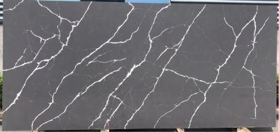 Quartz, Quartz Slabs, Calacatta Black Quartz, Black Quartz