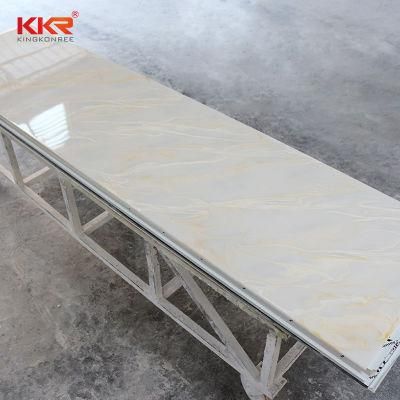 Backlit Marble Decorative High Translucent Stone Panel