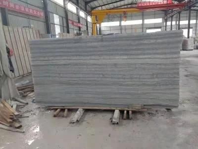 Blue Wood Marble Slab