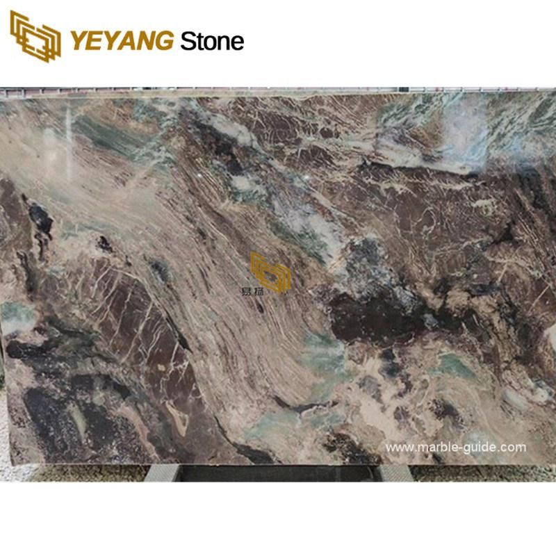 Brown/Green/Beige/White/Red/Black Violet Blaze Marble for Floor/Countertop/Vanity/Table Background/Wall