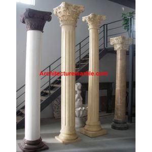 Marble / Granite Columns, Stone Column and Pillar In Travertine