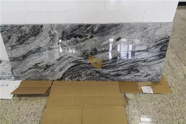 China Colombo Juparana Granite White/Grey Shandong Wave Granite Slabs Tiles