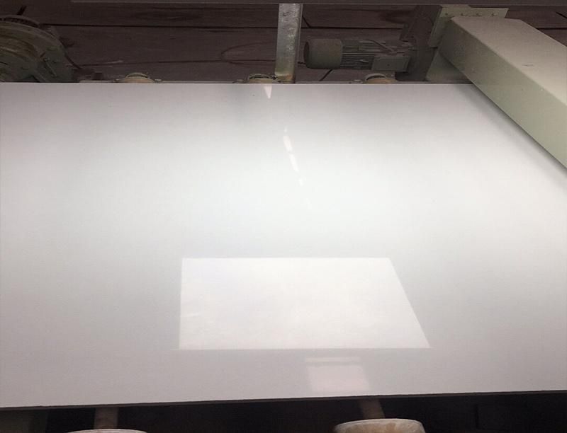 Artificial Stone Pure White Color Engineered Stones for Floor/Wall Tiles