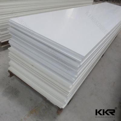 Pure Acrylic Glacier White 1/2 Inches Thickness Acrylic Solid Surface
