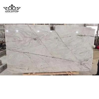 High Grade Quality Polished 100% Natural White Marble for Wall/Floor Tiles Kitchen Countertop Vanity Tops
