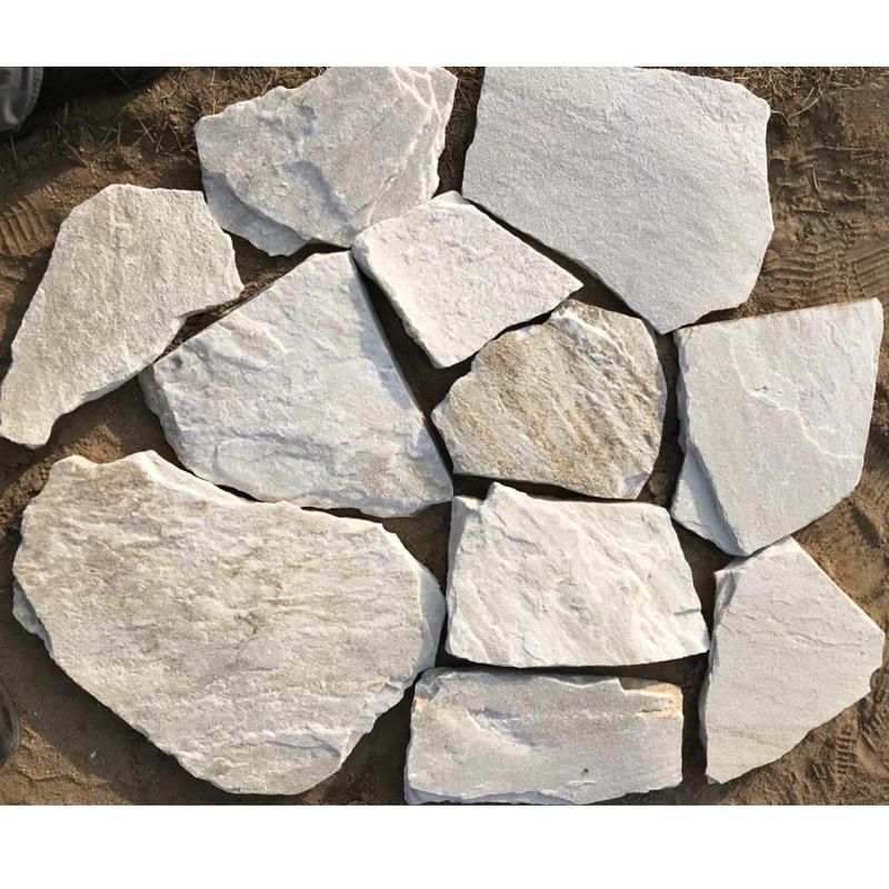 White Quartz Flexible Masonry Wall Stone Veneer