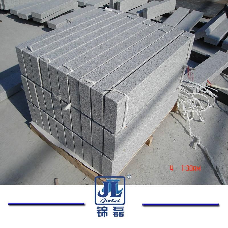 Popular Chinese Natural Stone Grey Granite Kerbstone for Road/Parking/Garden/Landscaping