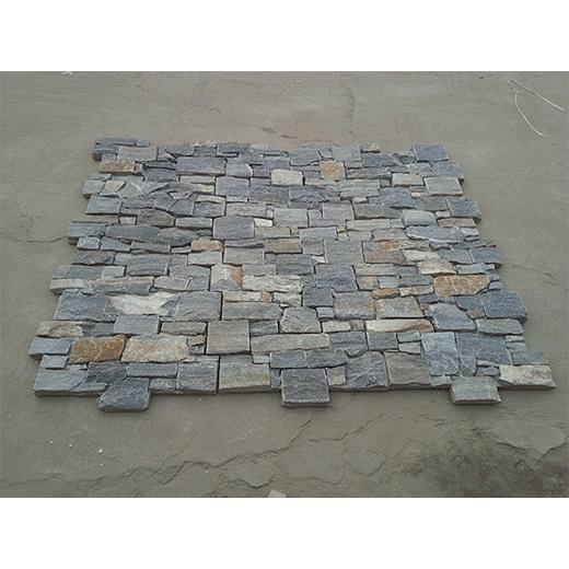 Blue Quartze Cement Board Cladding Stone Panel Exterior Wall