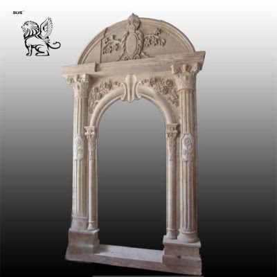 Typical Roman Column Marble Door Frame Mdfy-31