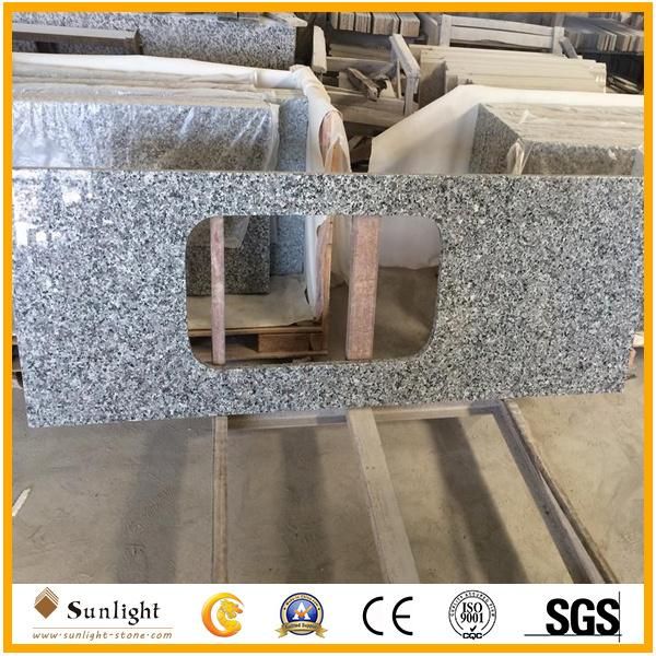 Cheapest Swan White/Grey Granite Countertops Colors for Kitchens