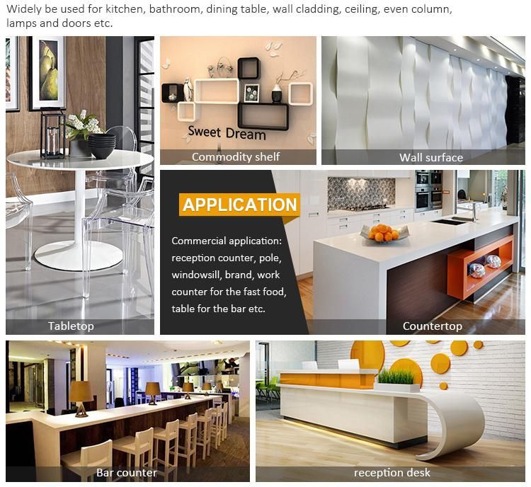 Good Building Material Acrylic Solid Surface Artificial Stone