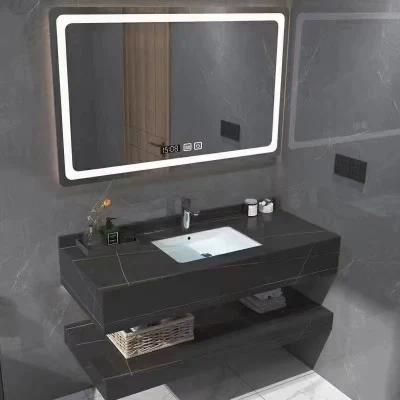 Modern Design Sintered Stone Customized Bathroom Vanity