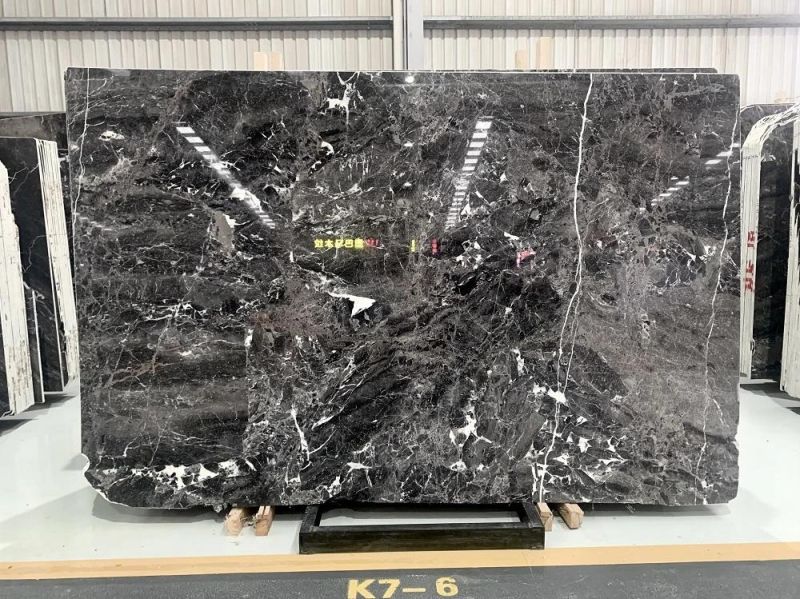Smooth Grey High-Quality Marble for Hotel Lobby Floors