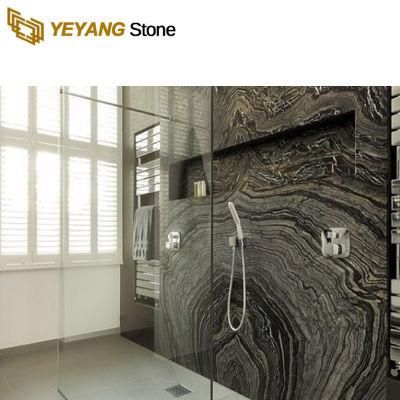 Black Wooden Marble, Wood Grain Marble, Black Wooden Grainy Marble