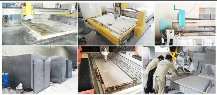 Modern Solid Surface Marble Color Artificial Stone Kitchen Countertop