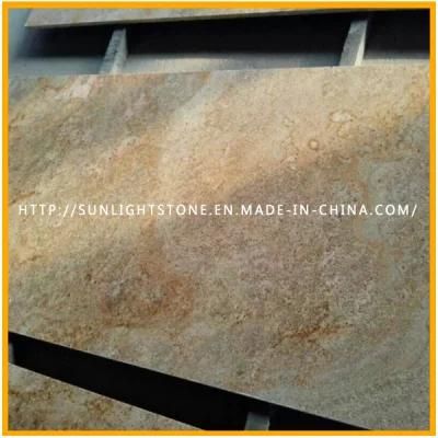 India Imperial Gold Granite Stone Slabs for Countertops/Vanity Tops/Worktops