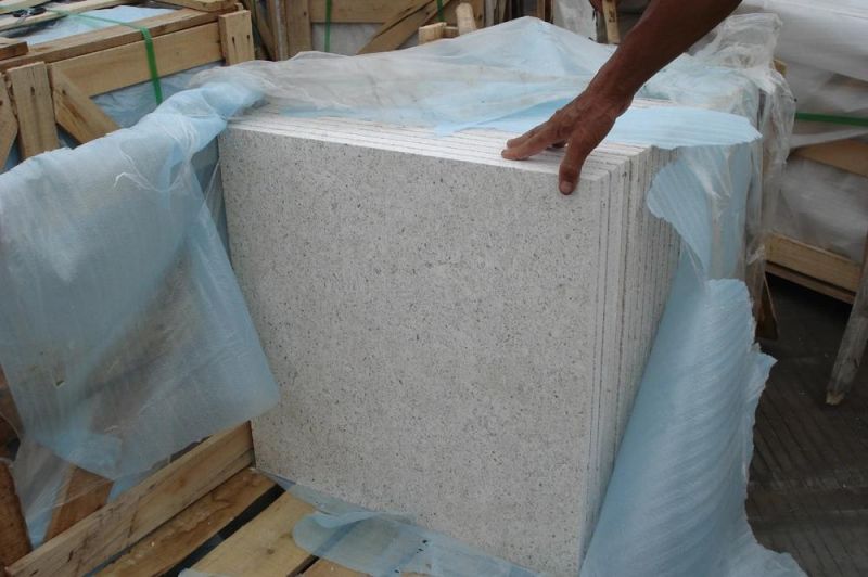 China Top White Granite/White Pearl Granite/White Pearl Granite for Floor/Background