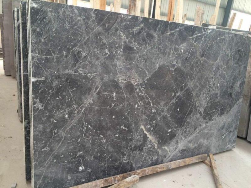 Popular Natural Grey Marble/Emperor Grey Marble Slab and Tile for Hotel Wall Floor Decorate