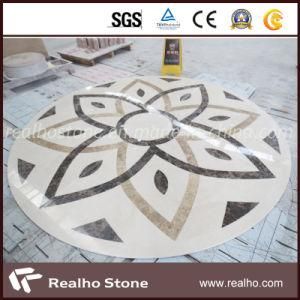 Marble Waterjet Medallions Pattern for Hotel Flooring