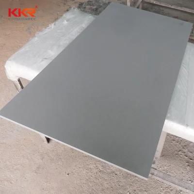 Dark Grey Corian Sheets Thermoforming Pure Acrylic Solid Surface